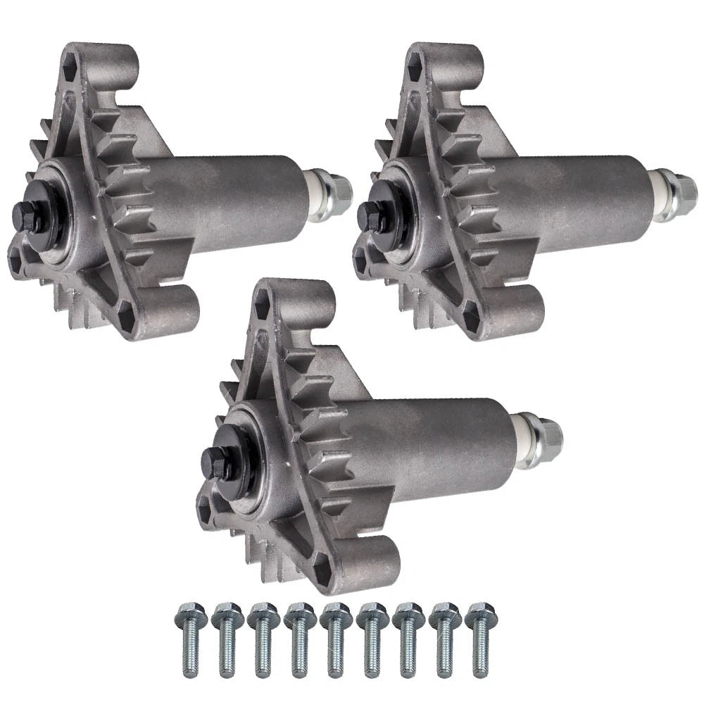 3X Spindle Assembly for Husqvarna Craftsman 42" Deck (532130794, 130794, 532128774)
