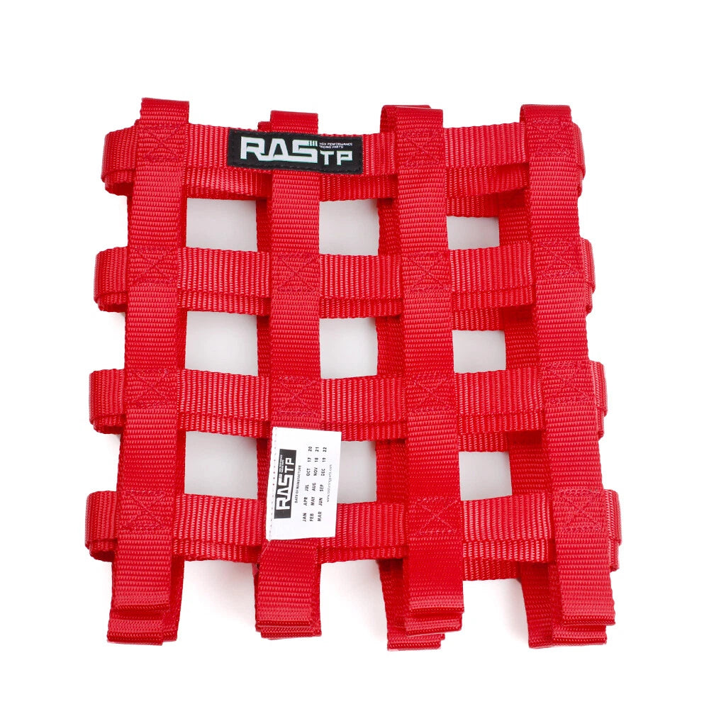 Window Net for Rally Motorsports Vehicles - Heavy Duty Yellow