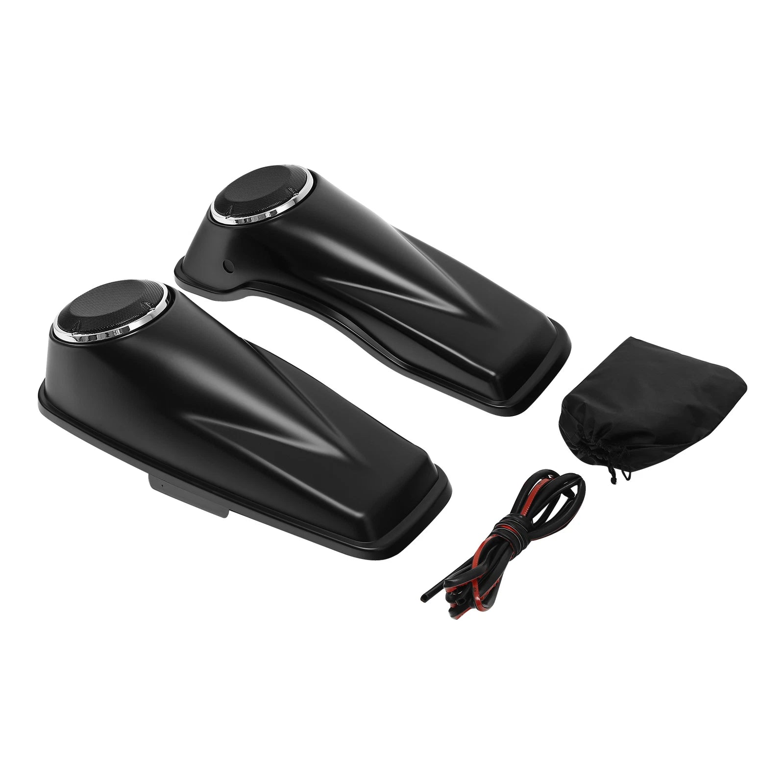 6.5" Speaker Saddlebags Lids for Harley CVO Street Road Glide (2014–2024)