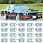 20x Windshield & Rear Window Trim Molding Clips for G-Body (1978–1988)