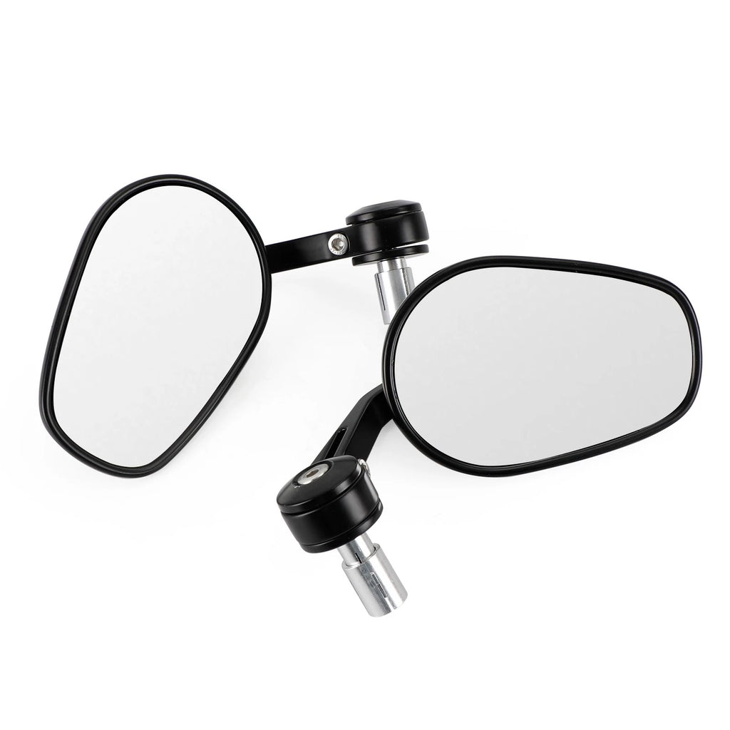 Pair 7/8" CNC Aluminium Bar End Mirrors for Triumph Street Triple (2006–2023)