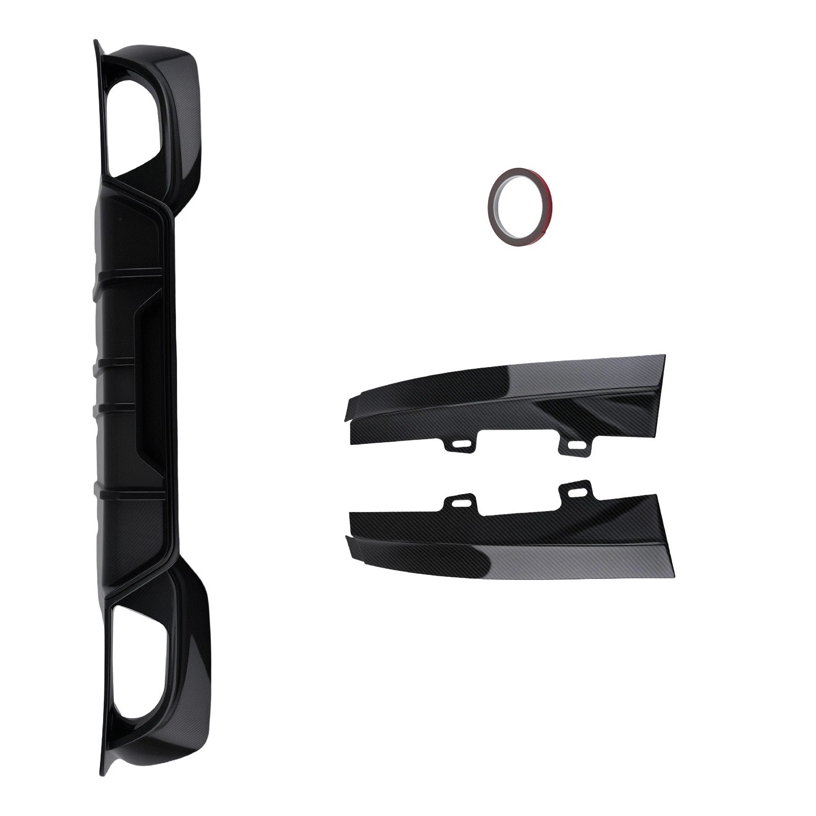 Rear Bumper Lip Diffuser for BMW 3 Series G20 M Sport (2019–2022) Carbon Fiber