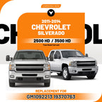 Front Valance Bumper Air Deflector for Chevy Silverado 2500HD 3500HD (2011–2014)