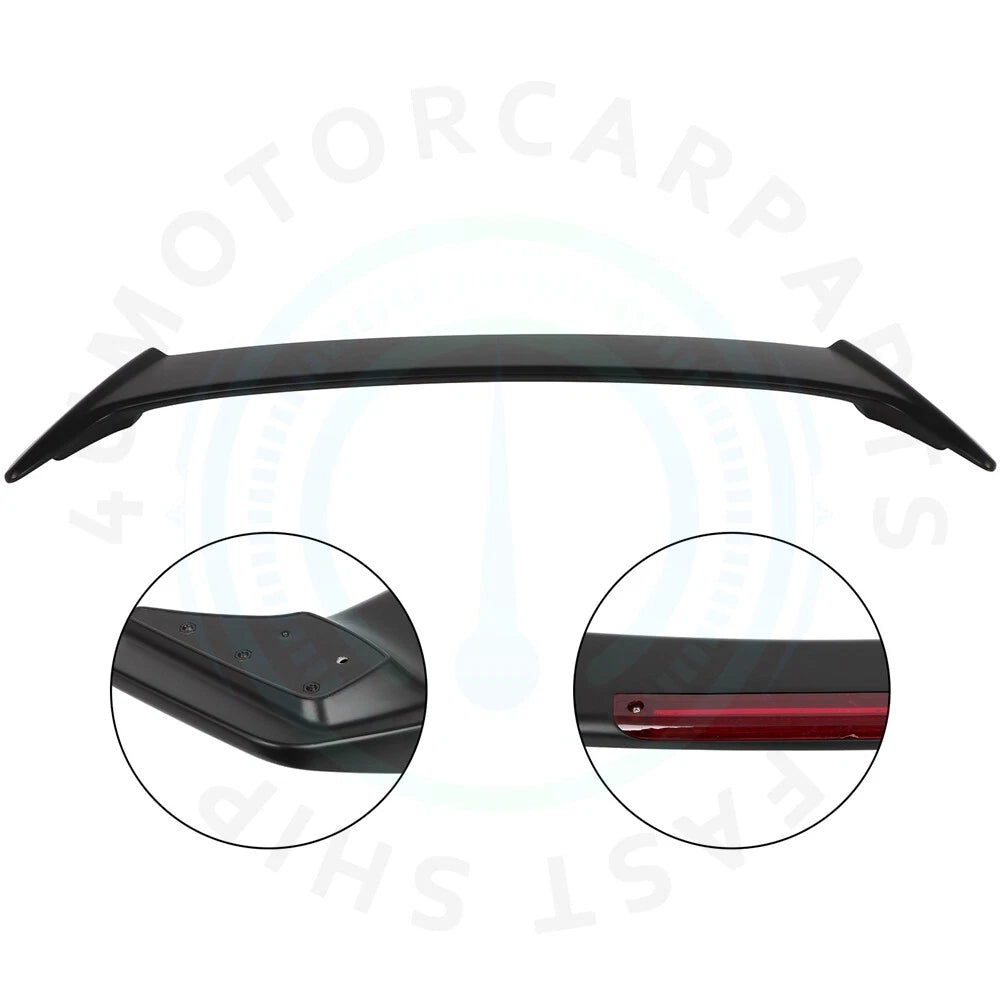 Rear Spoiler with LED 3rd Brake Light for Honda Accord (1998–2002)