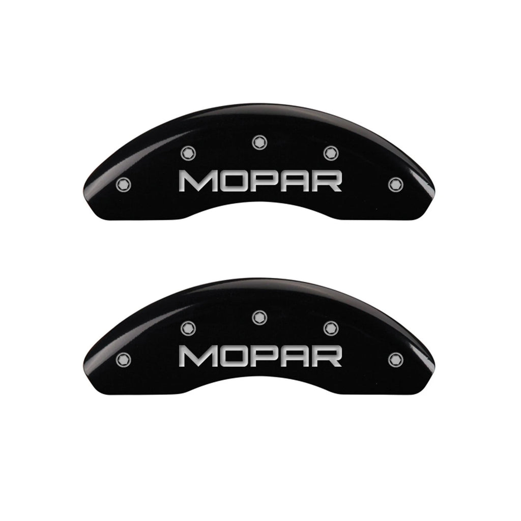 Set of 4 Gloss Black Caliper Covers for 2015-2017 Jeep Renegade 2.4L