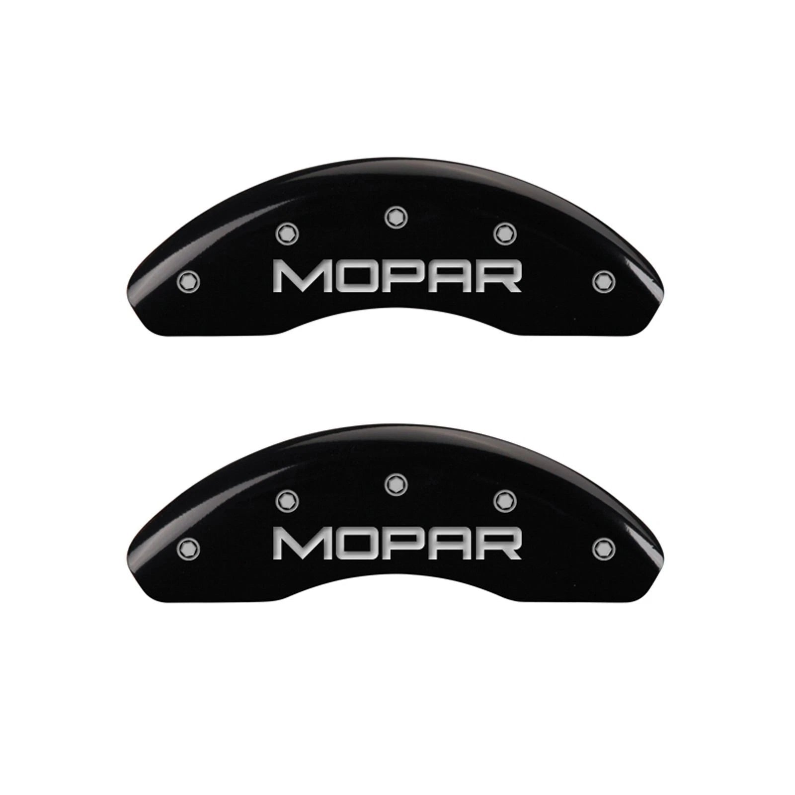 Set of 4 Gloss Black Caliper Covers for 2015-2017 Jeep Renegade 2.4L
