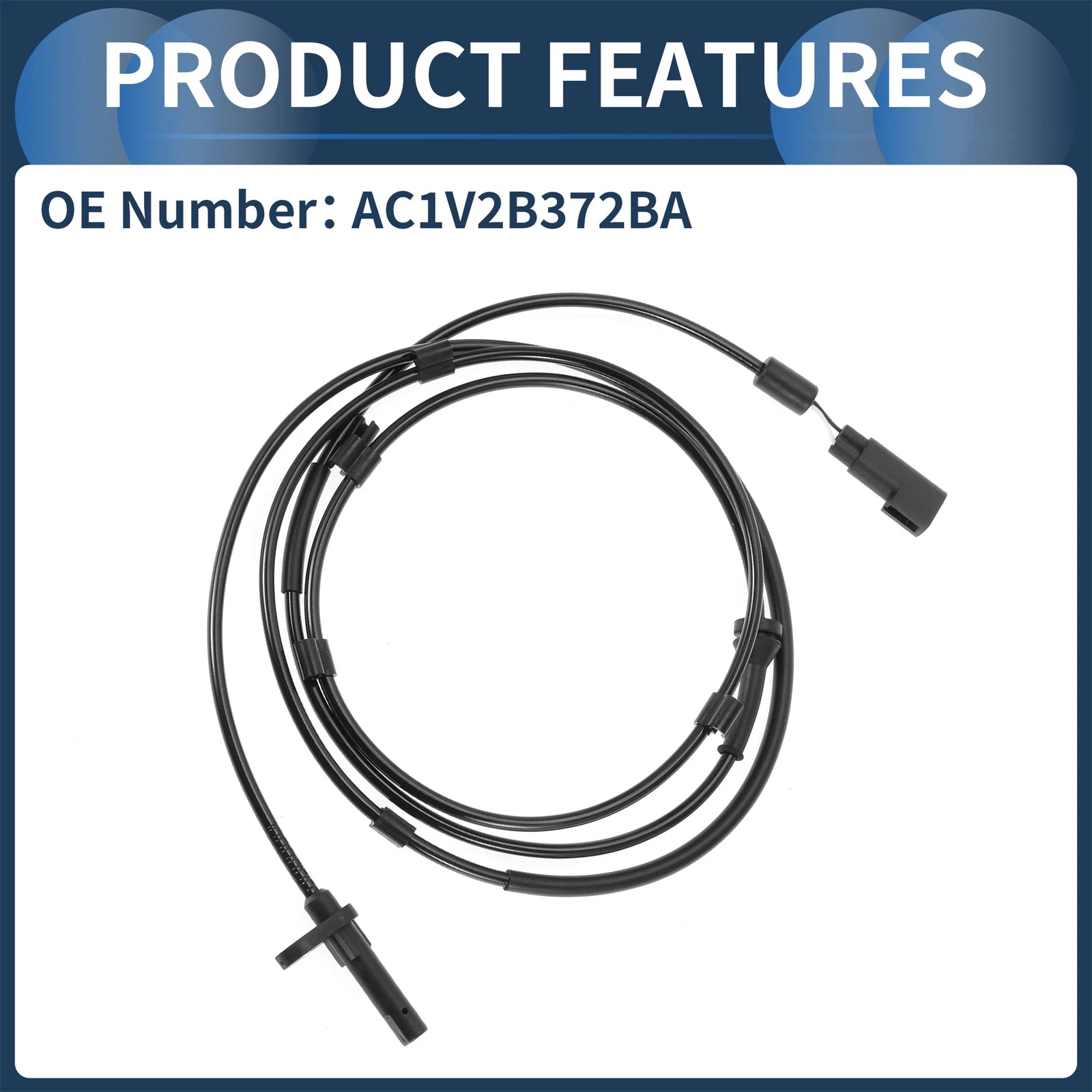 ABS Wheel Speed Sensor for Ford Transit (2014–2023) No.AC1V2B372BA