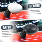 Pair Rearview Mirror Cover Cap Gray for BMW Mini Clubman R55 R57 R56
