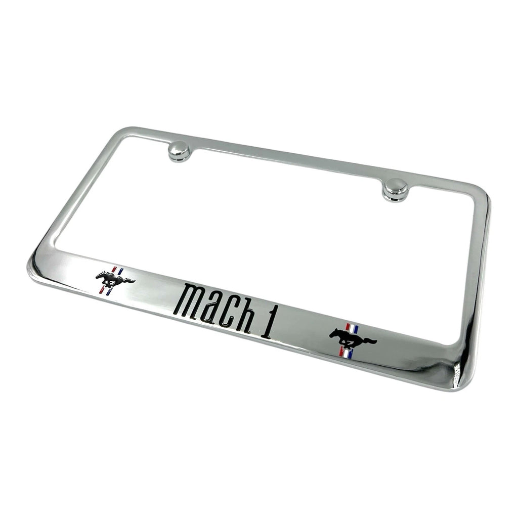 Chrome License Plate Frame for Ford Mustang Mach 1 (2021–2024)