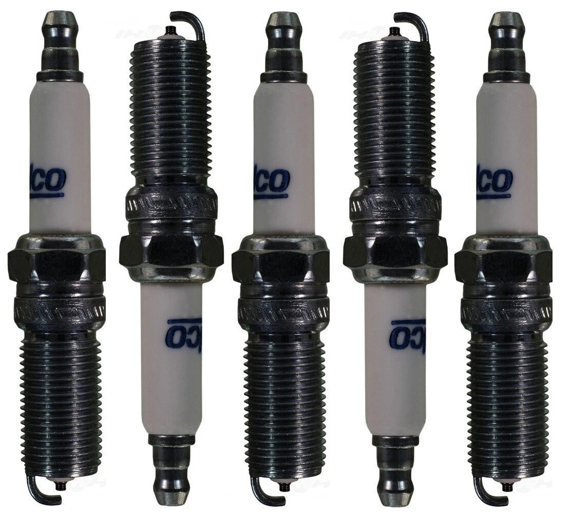 Set of 5 Spark Plugs for Chevrolet Colorado 3.7L L5 (2009–2012)