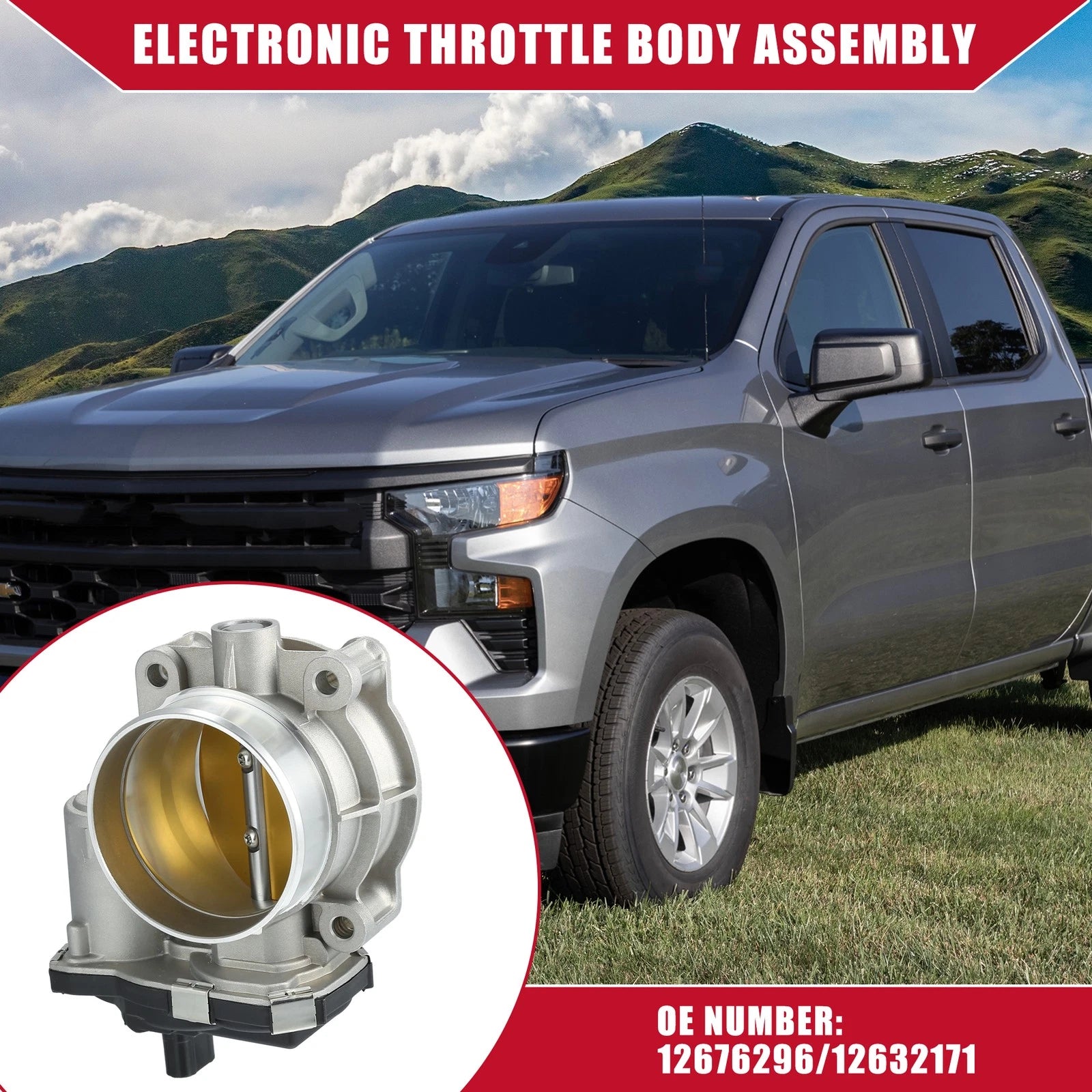 Electronic Throttle Body Assembly for Chevrolet Express 2500 (2003–2021)