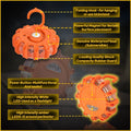 2X LED Safety Flare Warning Disc Strobe Beacon for Universal Use