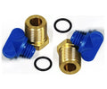 2Pcs Exhaust Manifold Drain Plug Kit for Volvo Penta 4.3 5.0 5.7 7.4 8.2L (479956)