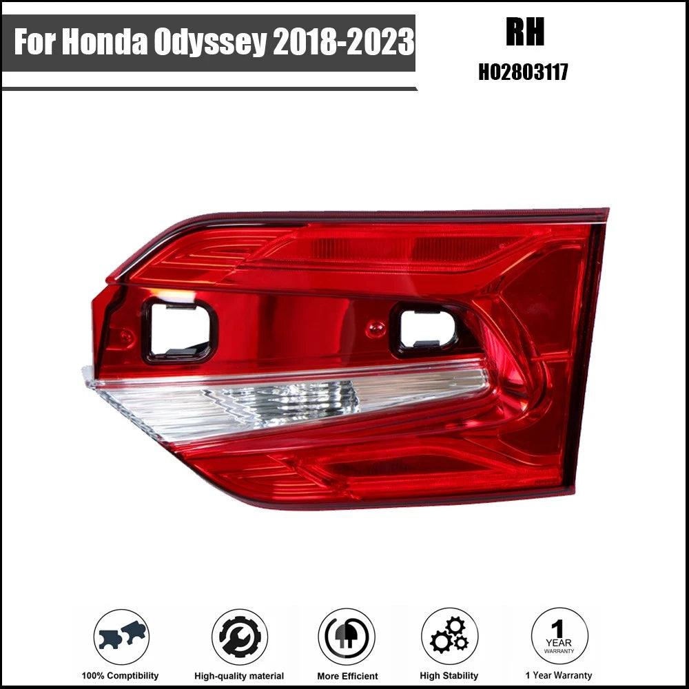 LED Tail Light Assembly for Honda Odyssey (2018–2023) Chrome Inner Right