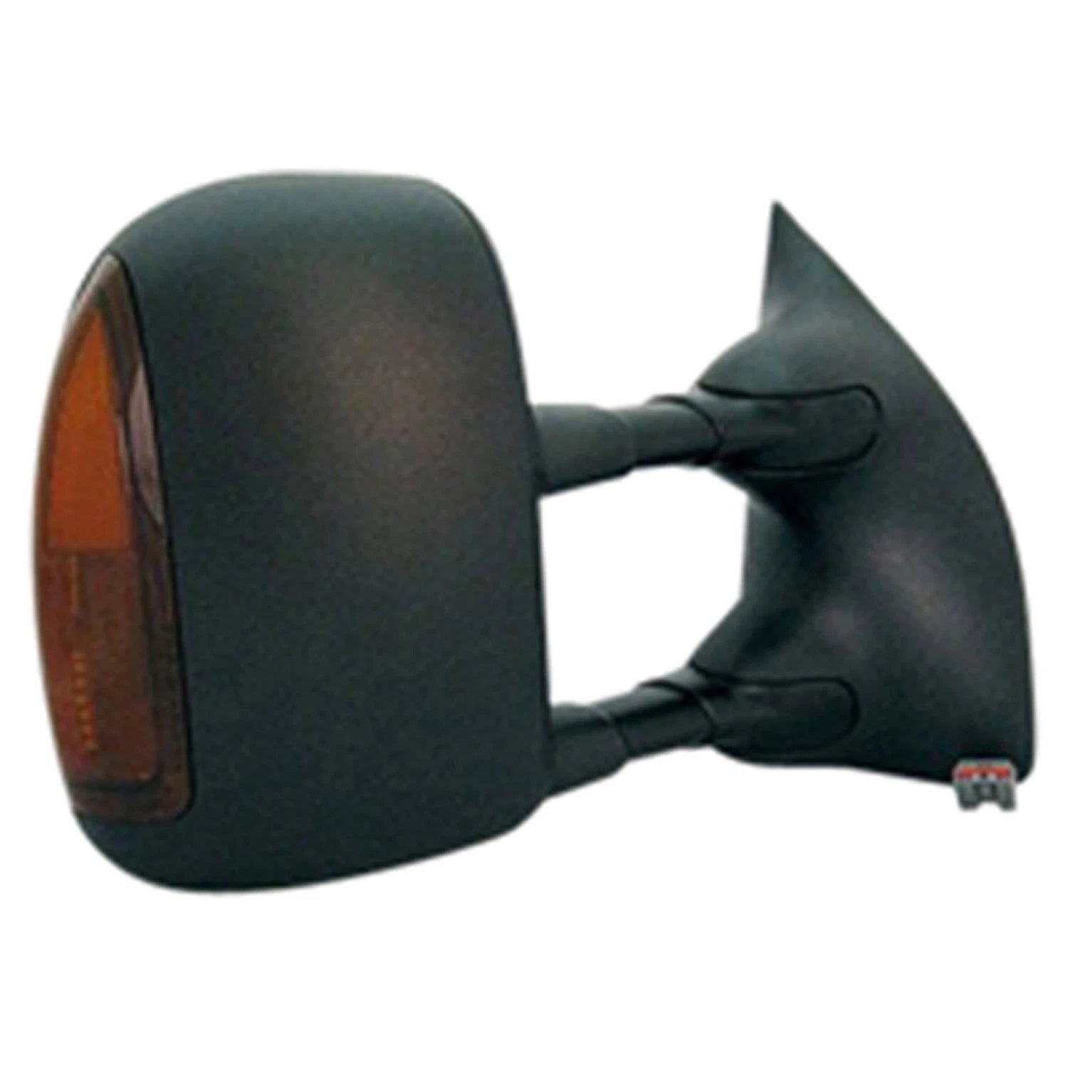 Black Textured Passenger Side Power Door Mirror w/Heated Glass w/Turn Signal