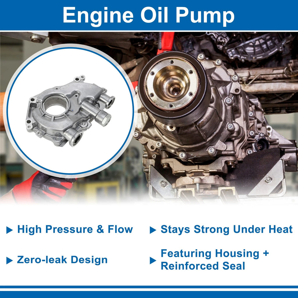 Engine Oil Pump for Nissan Frontier (2005–2019) - 15010EA200, 15010EA20A, M525