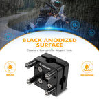 Aluminum 12MM Handlebar GPS Holder Bar Clamp for Yamaha Super Tenere (2010–2023)