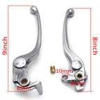 L/R Chrome Brake Clutch Hand Lever for Suzuki GSX-R 1000 (2007–2008)