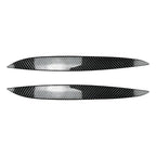 Carbon Fiber Headlight Eyebrow Eyelid Covers for VW Golf MK4 (1997-2005)