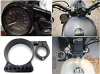 39mm Side Mount Speedo Relocation Bracket for Harley Sportster XL 883 1200 (2004–2023)
