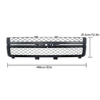 Front Grille with Hood Molding Trim for Silverado 2500HD 3500HD (2011–2014)