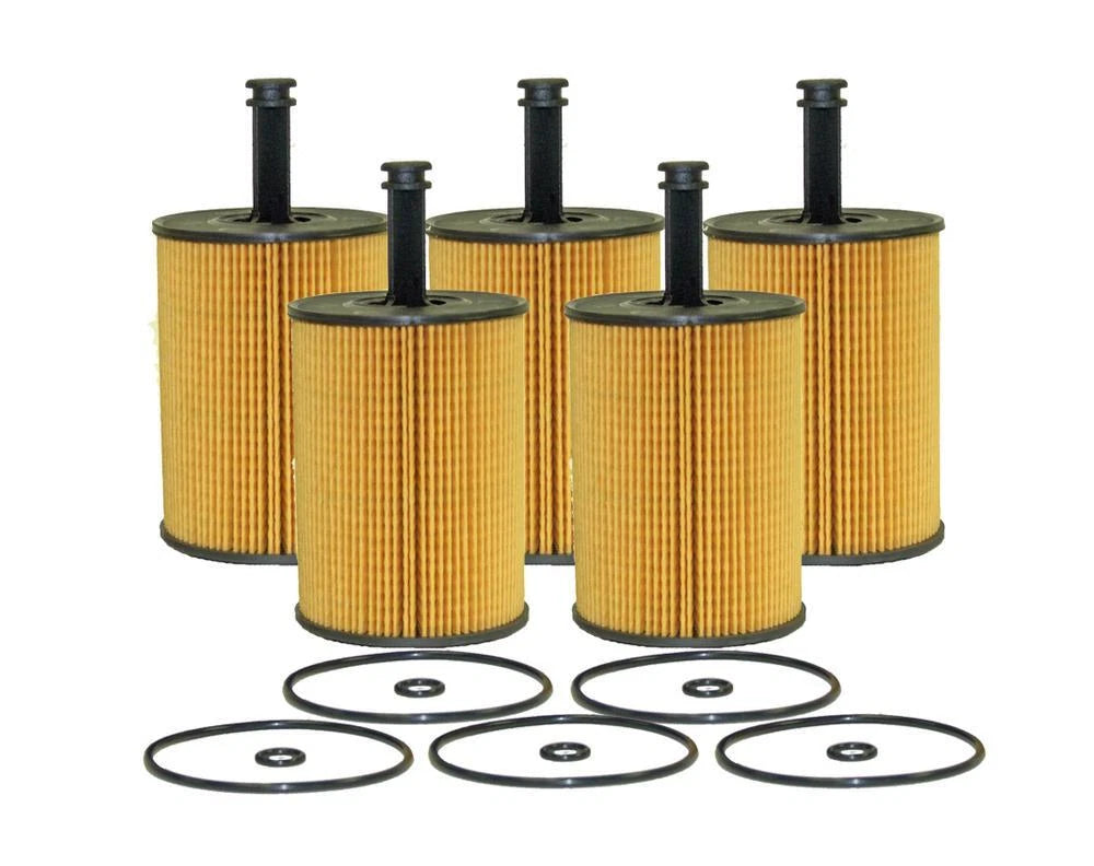 Wix 57083 Engine Oil Filter Kit for (5 Pieces)