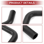 Radiator Hose for Toyota Camry 2.2L (1997–2001) No. 16572-74290 Rubber Black