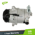 A/C Compressor with Clutch for GMC Terrain (2015–2017) & Chevrolet Malibu (2013–2016)