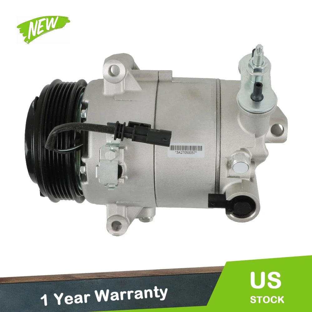 A/C Compressor with Clutch for GMC Terrain (2015–2017) & Chevrolet Malibu (2013–2016)