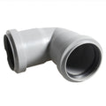50mm Drainage Pipe Elbow 90deg Bend Push Fit Tool Installation