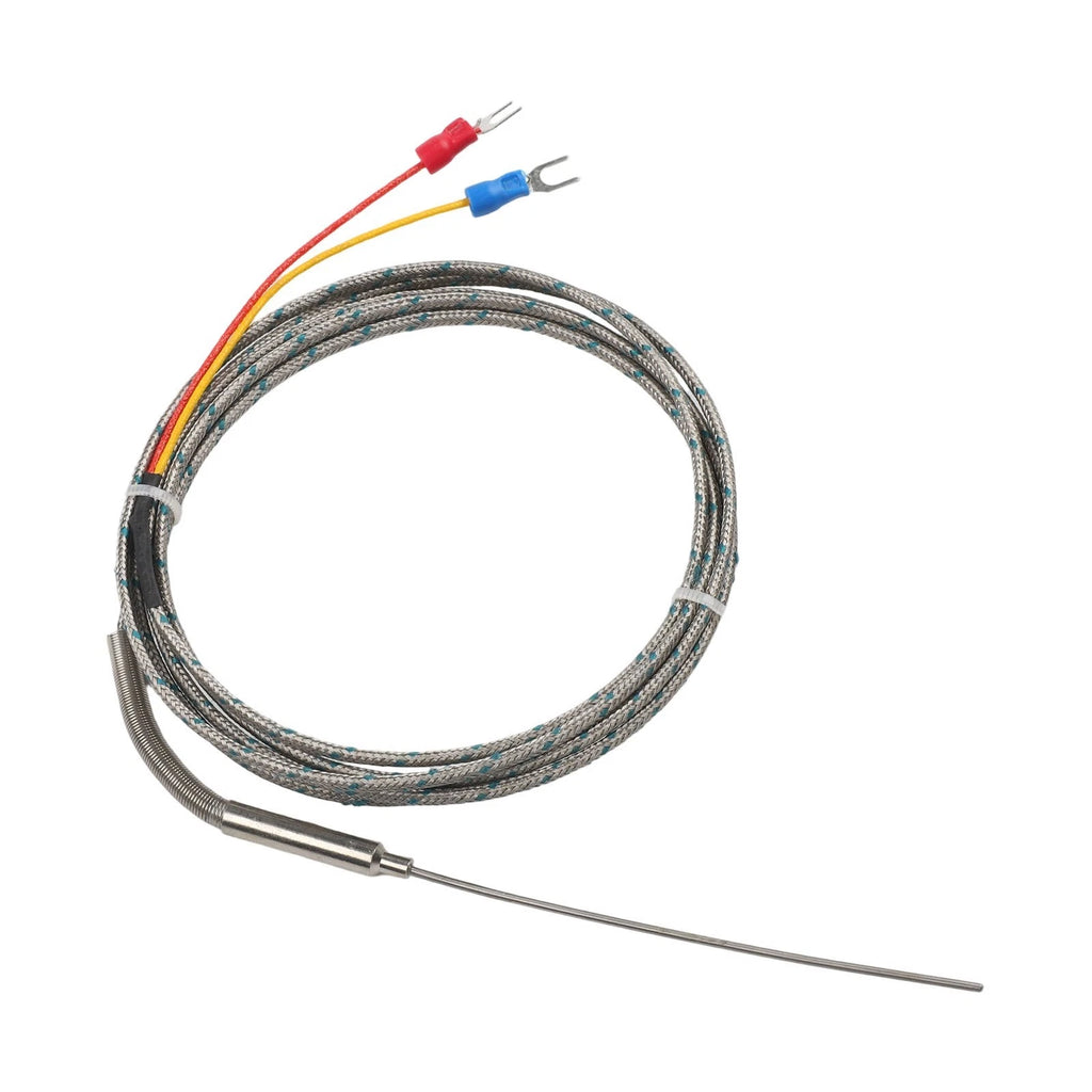 Thermocouple Probe J Type 90 x 1.5mm 2M for Accurate Temperature Readings