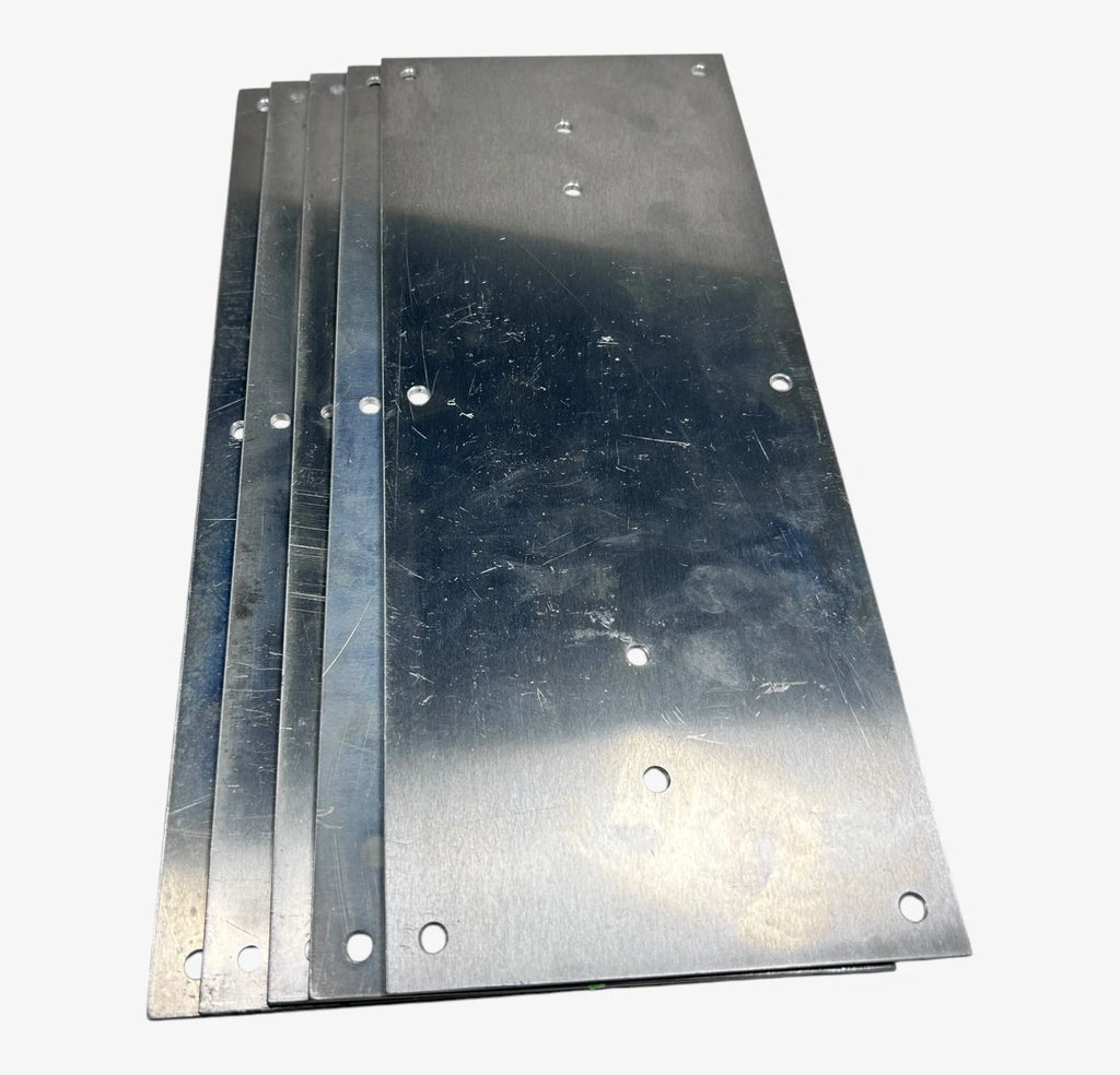 Set of 5 Aluminum Sheet Plates 1/8'' x 15'' x 6'' for Marine Applications