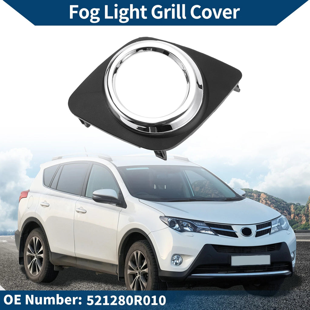 1 Pc Fog Light Grill for Toyota RAV4 (2009–2012) No. 521280R010
