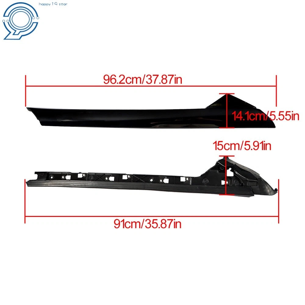 Set of 2 A-Pillar Molding Trim for Ford Explorer (2011–2019)