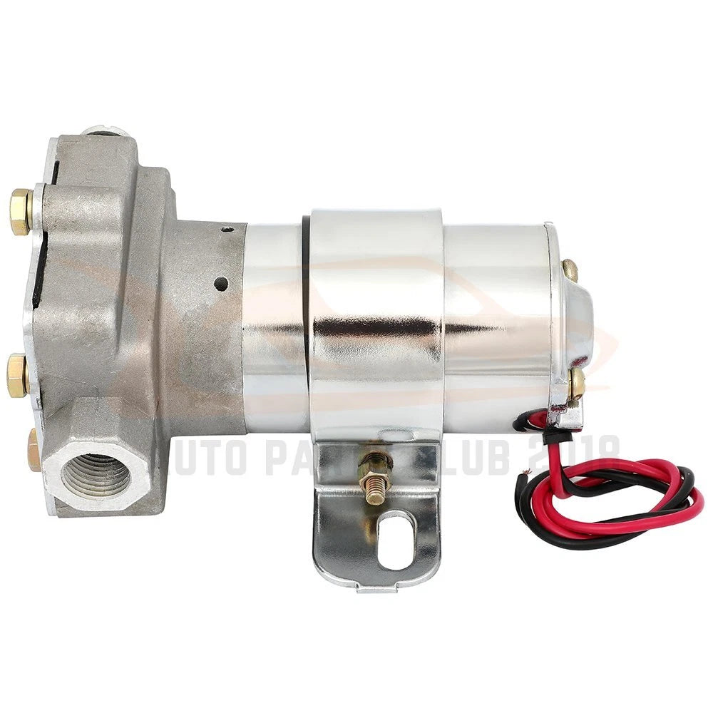 Chrome Electric Fuel Pump for 115 GPH (No Year Specified)