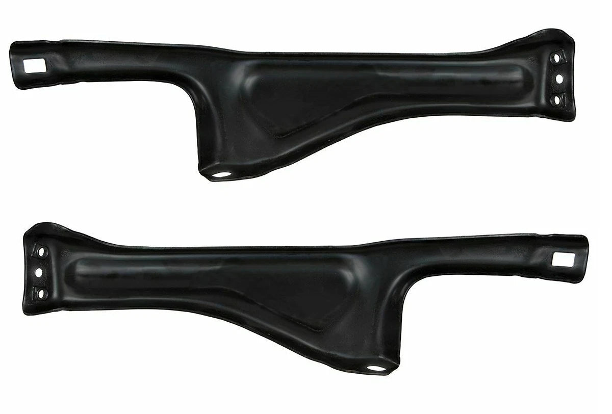 Front Outer Bumper Brackets Left Right Set for 1981–1987 Chevy GMC Pickup