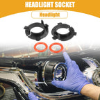 1 Pair LED Headlight Retainer Holder for Kia (634149064731)