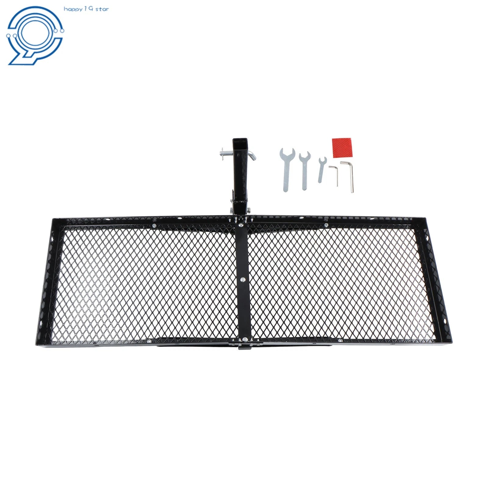 Hitch Mount Cargo Rack Carrier for Universal Vehicles (500LB Capacity)