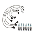 Denso Wire Set & 6 Iridium Power Spark Plugs for Ford Mustang V6
