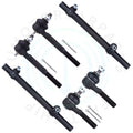 Set of 6 Tie Rod Adjusting Sleeves for Lincoln Town Car (1995–2002)