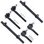 Set of 6 Tie Rod Adjusting Sleeves for Lincoln Town Car (1995–2002)