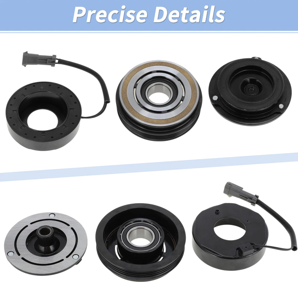 AC Compressor Clutch Kit for Chevrolet Silverado 1500 2500 Tahoe (2007–2014)