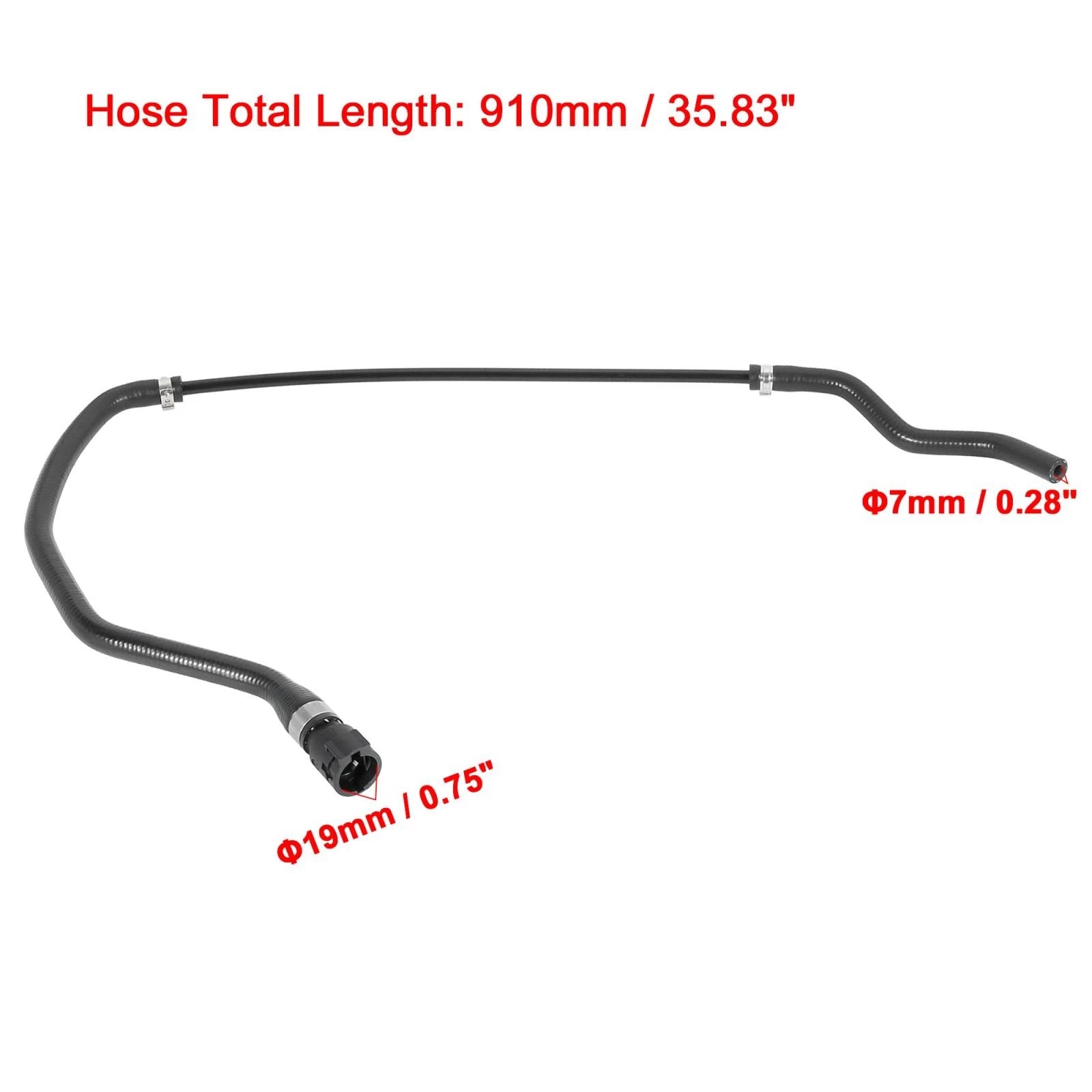 Radiator Coolant Water Hose for BMW (17127565092, 17124558585)