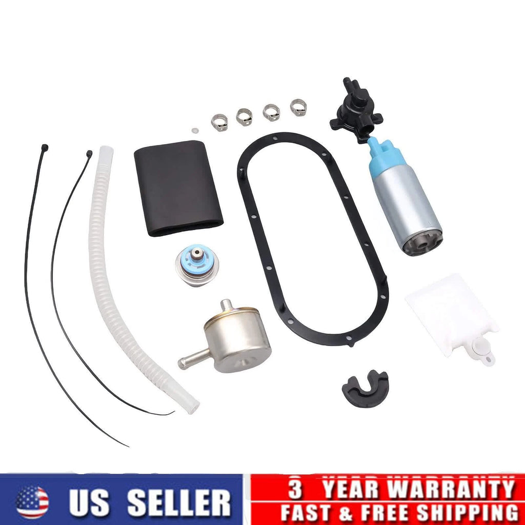 Fuel Pump and Regulator Housing with Seal and Fuel Filter for Harley Davidson Road King