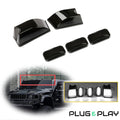 5X Black Smoked Lens LED Cab Roof Marker Lights for Hummer H2 (2003–2009)