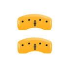 Caliper Covers Front Yellow Lincoln Star Logo for 2016–2018 Lincoln MKX