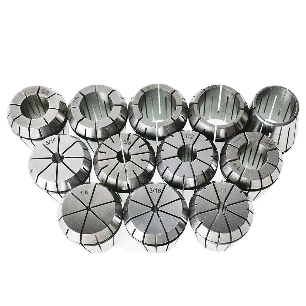 12Pcs Spring Collet Set for ER40 Chuck (Precision)