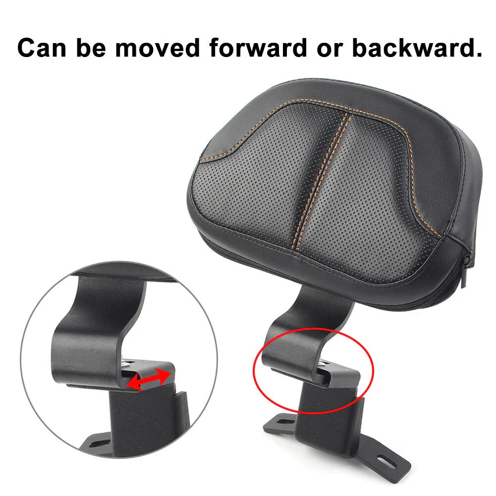 Front Backrest Pad for Harley Touring CVO Road Electra Glide (2009-2023)