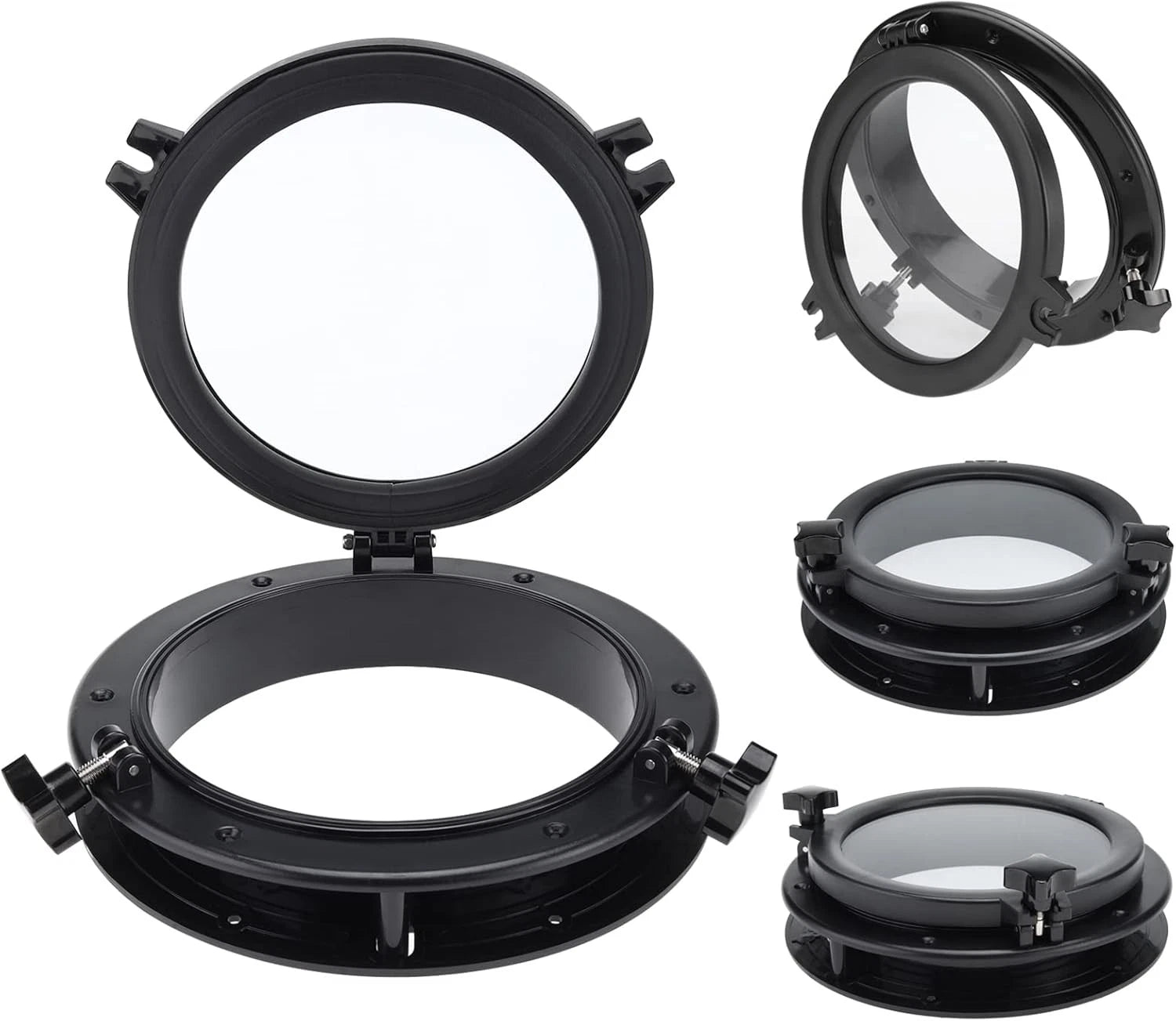 10" Round Opening Portlight Porthole for Boat (Replacement)