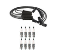 Denso 8mm Wire Set & 8 Iridium TT Spark Plugs for Chevy GMC 7.4L V8 (1996–1999)
